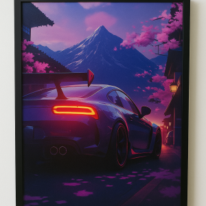Canvas Neon frame